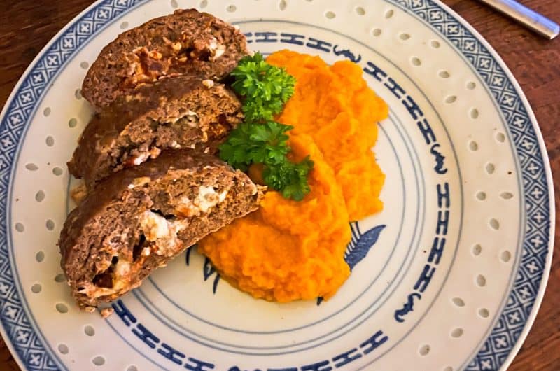 Feta-lihamureke ja porkkanpyree