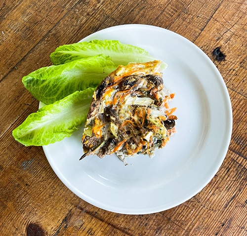 Uunimunakas fenkolilla