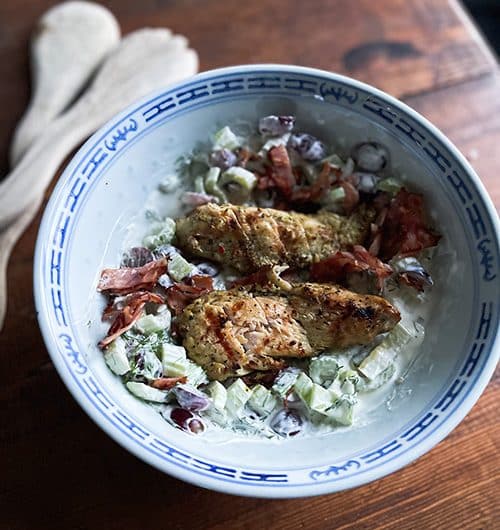 Selleri-kanasalaatti