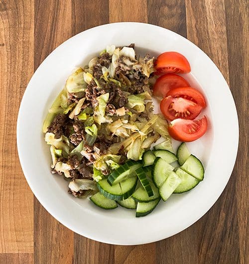 Kaalilaatikko pannulla