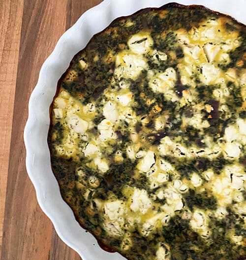 Pinaatti-juustopiiras