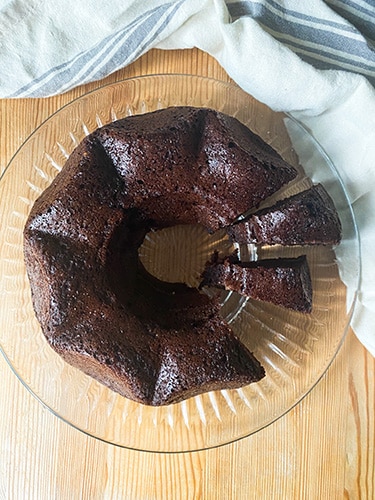 Kesäkurpitsasuklaakakku