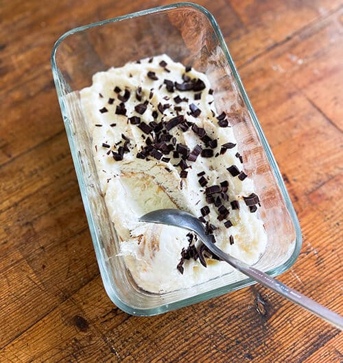 Hunajainen raejuustojäätelö