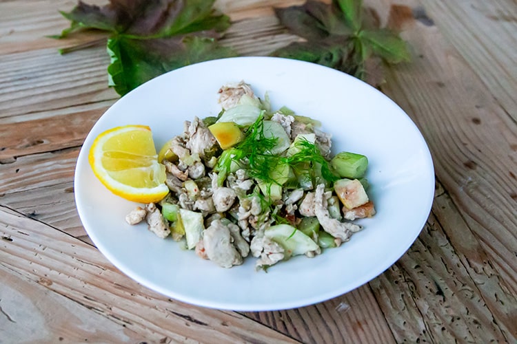 Omena-fenkolipaistos