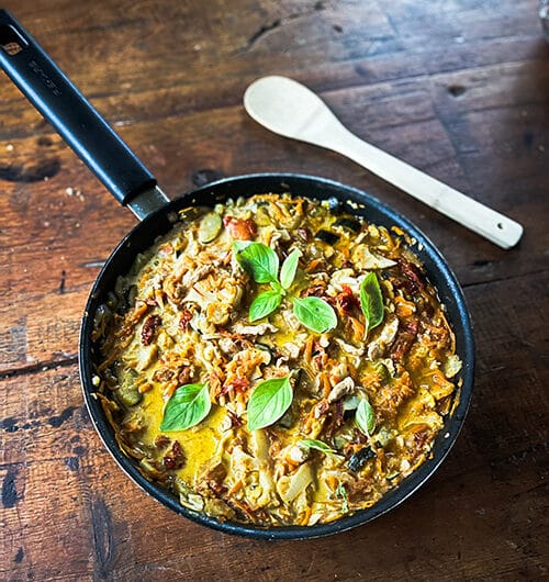 Kanakorma-kasvispannu