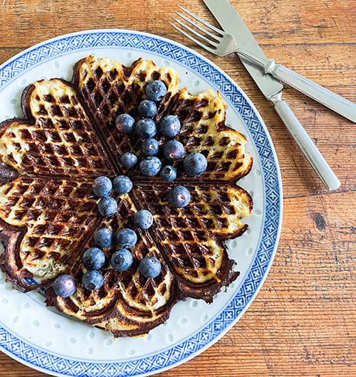 Makeat munakasvohvelit