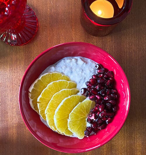 Granaattiomena-appelsiiniherkku