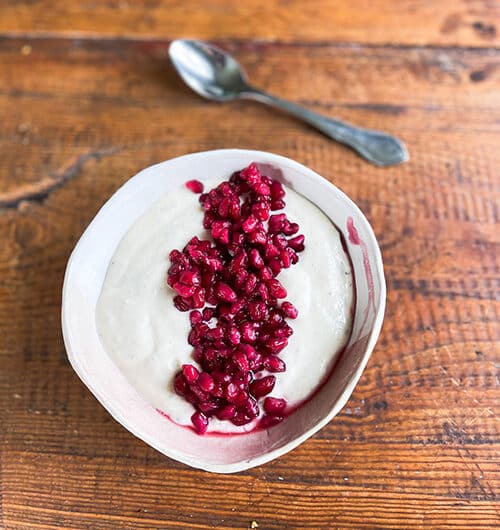 Smoothiekulho granaattiomenalla