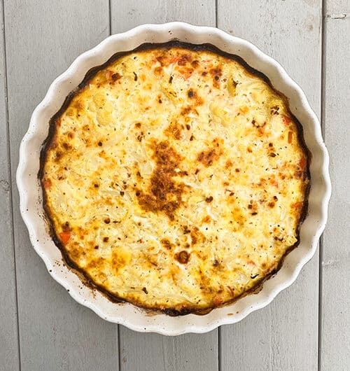 Kukkakaali-porkkanapiiras