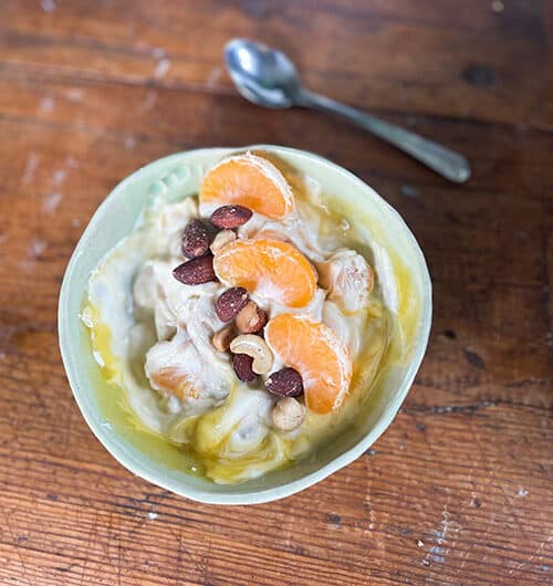 Pähkinäinen hedelmärahka