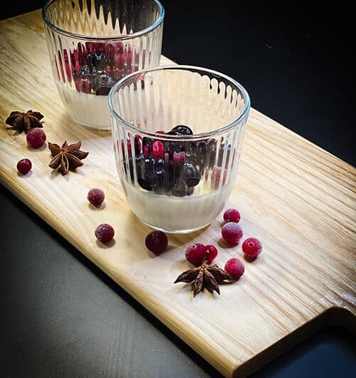 Jouluinen pannacotta