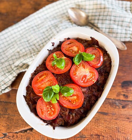 Tomaattinen kaalilaatikko