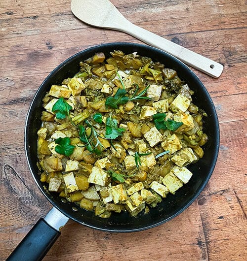 Kurkuma-palsternakkacurry