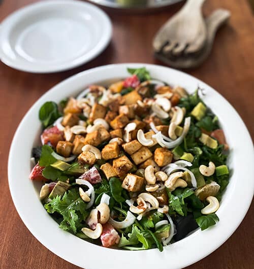 Veriappelsiini-tofusalaatti