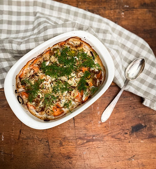 Janssonin kiusaus 8 viikon tapaan