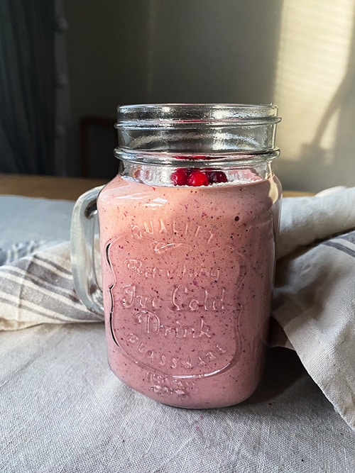 Porkkana-puolukkasmoothie