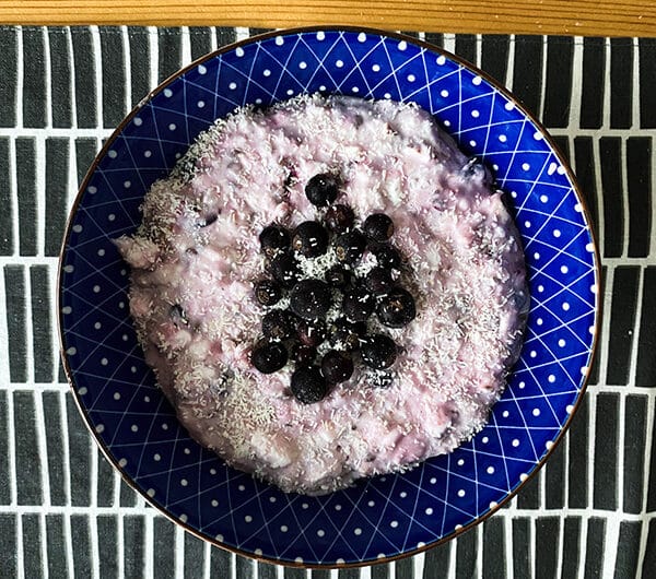 Mustaherukkatuorepuuro