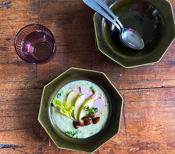 Varsisellerikeitto ja currymantelit