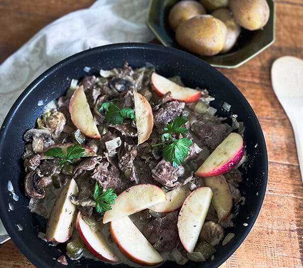 Riistakastike sienillä