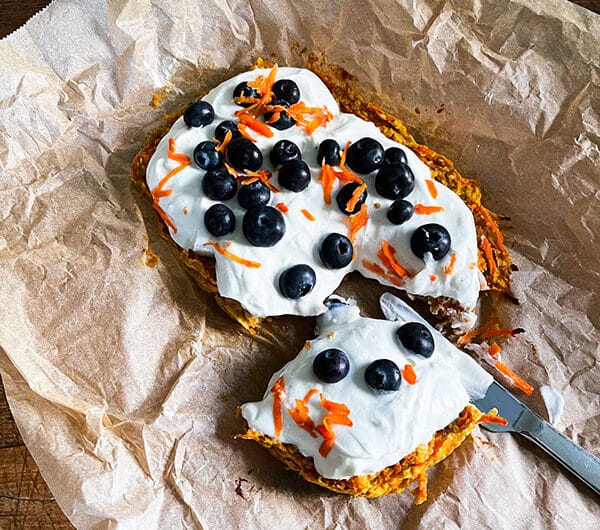 Porkkanakakku-aamiaisherkku