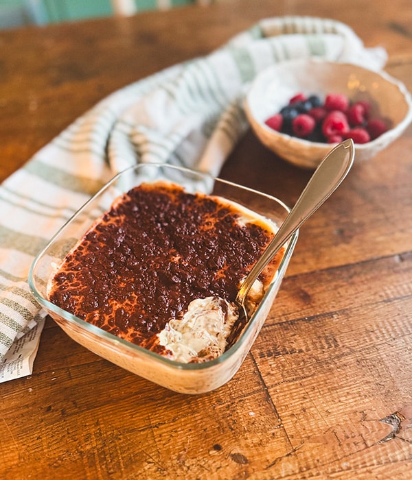 Tiramisu-chia-vanukas