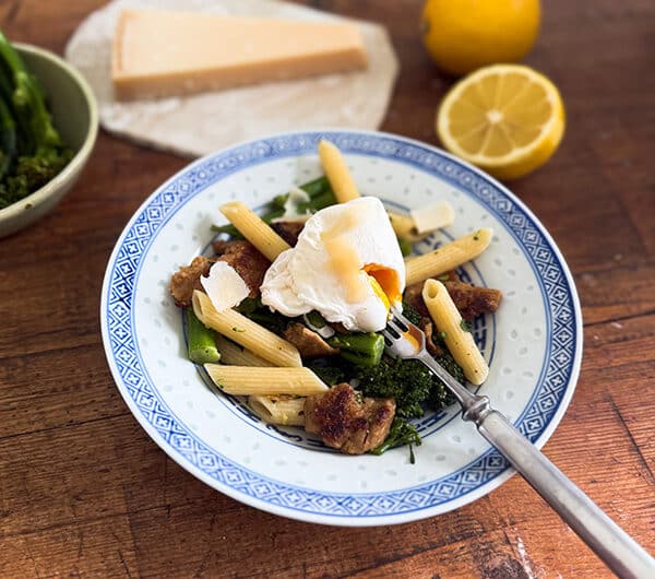 Uppomuna-sitruunapasta