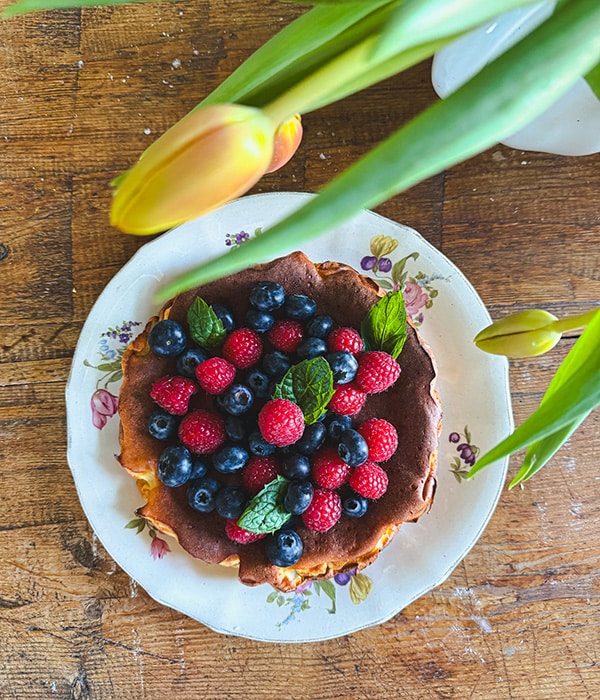 Vaniljainen raejuustokakku