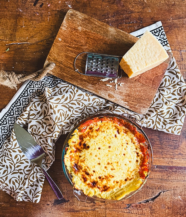 Kevennetty västerbotten piirakka