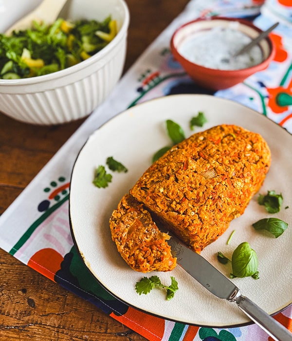 Linssimureke ja yrttikastike