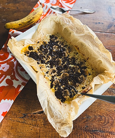 Banaaninen uunipuuro