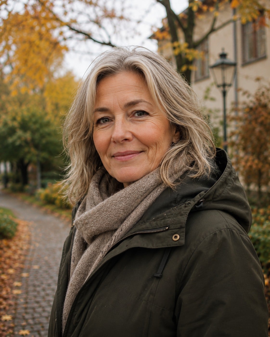 Hyvinvoiva suomalainen nainen vaihdevuosien jälkeen