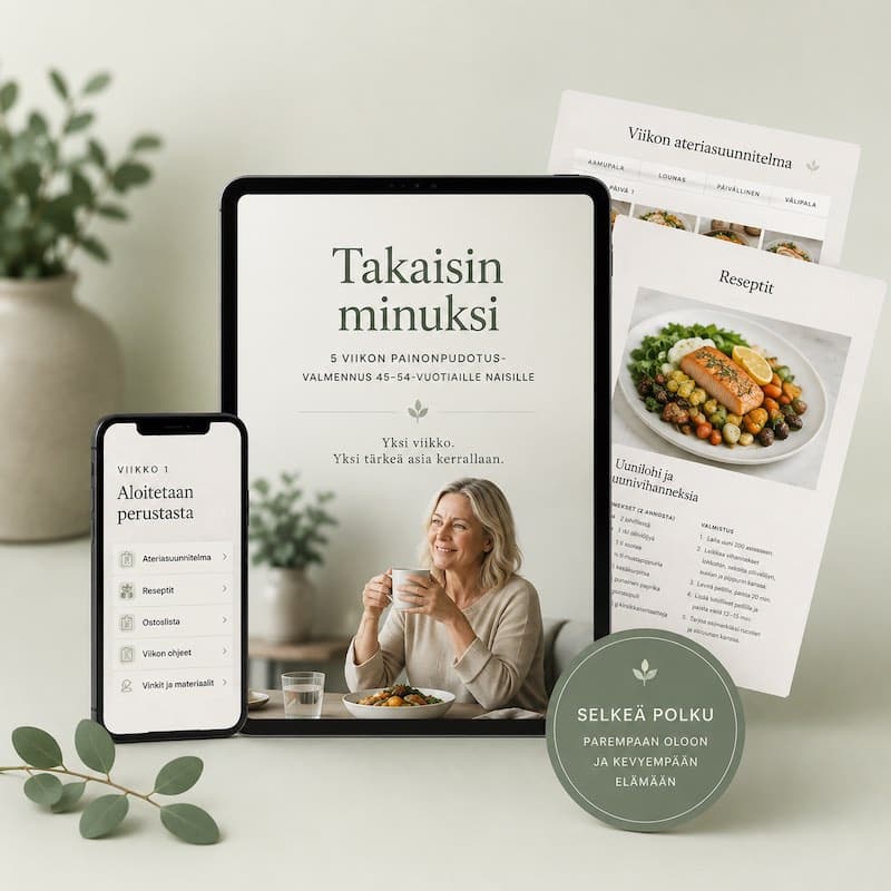 Takaisin minuksi -valmennus
